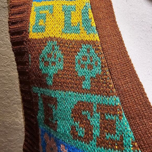 Rue21 SELF LOVE Sweater Vest Small Pink Knit Graphic Y2K Kawaii NWT - Picture 7 of 13